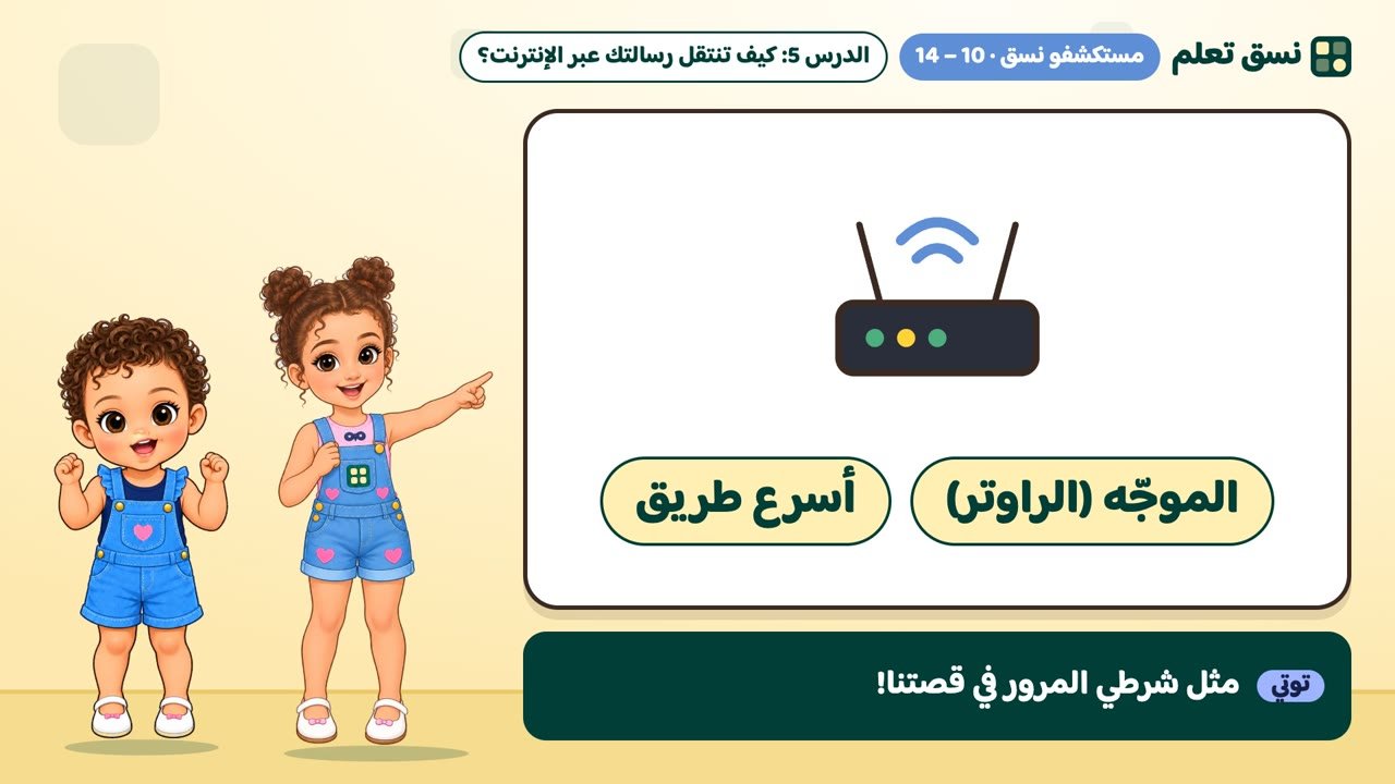 الموجه