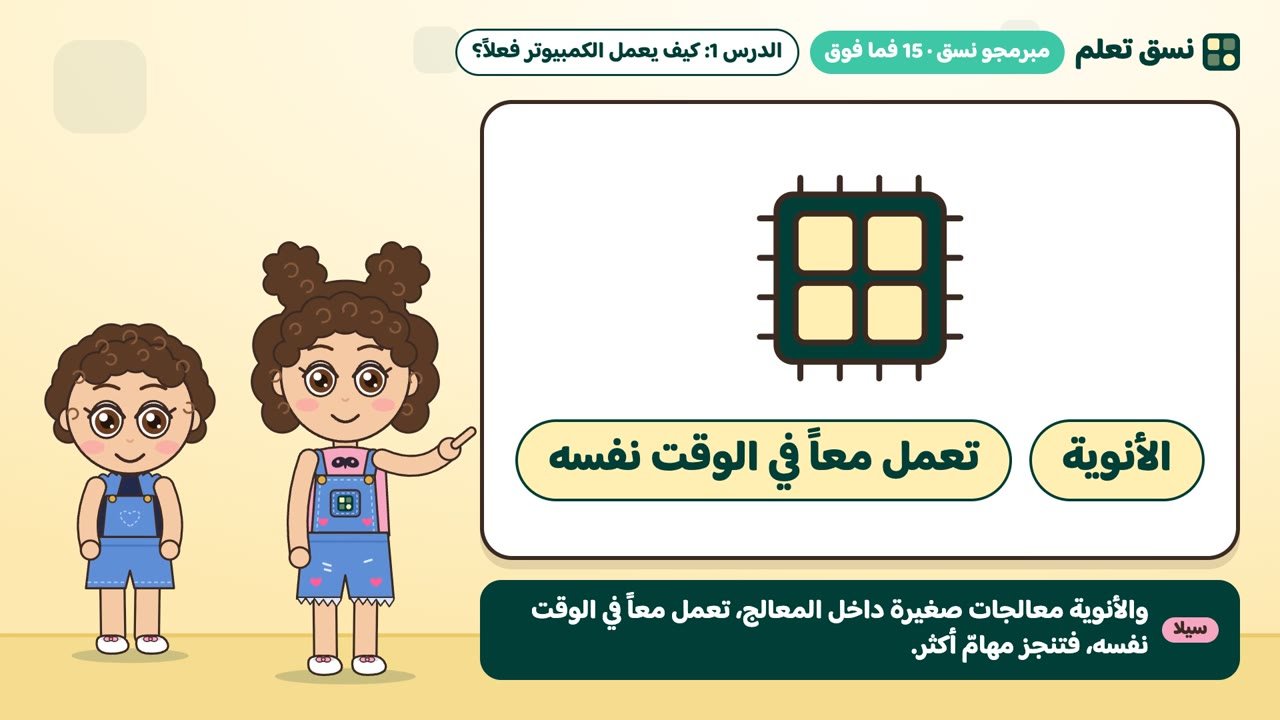 أنوية المعالج