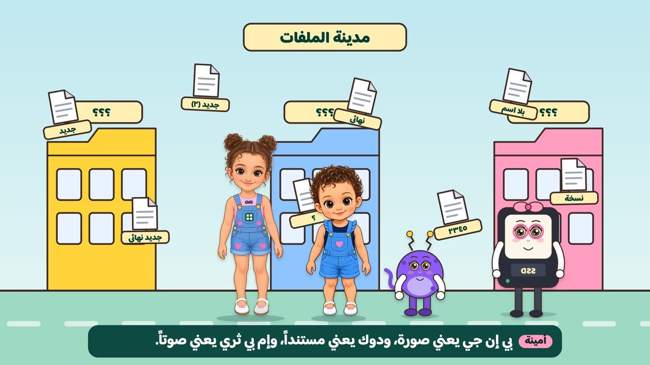 أمينة تشرح الامتداد